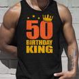 50歳の誕生日 王様 五十五十歳 タンクトップ 彼への贈り物