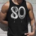 80歳の誕生日バルーン 装飾バルーン 80年目 タンクトップ 彼への贈り物