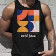 Acid Jazz ヴィンテージジャズミュージックバンド ミニマルtシャツ タンクトップ 彼への贈り物