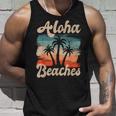 Aloha Beaches ハワイ サーフィン ストランドパーティー バケーション サーファー タンクトップ 彼への贈り物