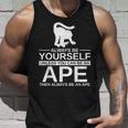 Always Be Yourself Ape メンズ レディース 猿 ゴリラ タンクトップ 彼への贈り物