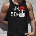 I Am 50 Plus 1 中指 51歳の誕生日 面白い タンクトップ 彼への贈り物