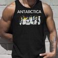 Antarctica Pinguins Birds Poleouth Antarctic Experience タンクトップ 彼への贈り物