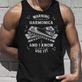 Armónica Advertencia I Have A Armónica Camiseta sin mangas Regalos para él