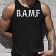 Bamf Bad To The Bone 総合格闘技オペレーターtシャツ タンクトップ 彼への贈り物