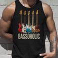Bassoholic ベースギタープレーヤーのベーシストのコレクターのためのギフトbass タンクトップ 彼への贈り物