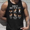 Beagle Daily To Doリストドッグ タンクトップ 彼への贈り物
