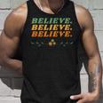 Believe Inspirational Motivational Message Of Hope タンクトップ 彼への贈り物