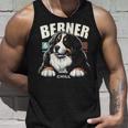 Berner And Chill バーニーズマウンテンドッグ 面白いグラフィックtシャツ タンクトップ 彼への贈り物