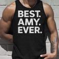 Best Amy Ever 人気 誕生名 エイミーコスチューム タンクトップ 彼への贈り物