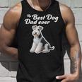 Best Dog Dad Ever ワイヤーフォックステリア タンクトップ 彼への贈り物