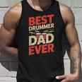 Best Drummer Dad Ever For ギフト アイデア ドラム ファニー パパ タンクトップ 彼への贈り物