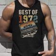 Best Of 1972 カセットテープ 53年 音楽 レトロ 誕生日 タンクトップ 彼への贈り物
