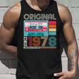 Best Ofintage 1978 45歳の誕生日ギフト メンズ カセット タンクトップ 彼への贈り物