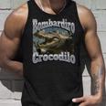 Bombadiro Crocodilo 面白いイタリアンブレインロットミームグラフィック タンクトップ 彼への贈り物