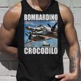 Bombardino Crocodilo イタリアンブレインロットミーム タンクトップ 彼への贈り物