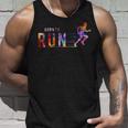 Born To Run マラソンランナー スポーツ カラフルtシャツ タンクトップ 彼への贈り物