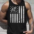 Boxerintage Boxing American Flag Boxing Distressed タンクトップ 彼への贈り物