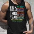 Bruh This Year Was Goated No Cap 面白い 学校最後の日 タンクトップ 彼への贈り物