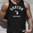 Burton Michigan Miintage 70S アスレチックスポーツデザイン タンクトップ 彼への贈り物