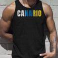 Canario Bandera Islas Canarias Canarias Bandera Camiseta sin mangas Regalos para él