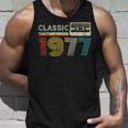 Classic 1977 Retro Birthday Idea 1977 Cassette Tapeintage タンクトップ 彼への贈り物