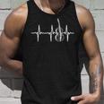 Contrabajo Heartbeat Doble Contrabajo Amante De Contrabajo Camiseta sin mangas Regalos para él