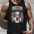 I Cook And I Know Things シェフクックヘルパー タンクトップ 彼への贈り物