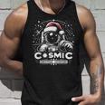 Cosmic Christmas Adventure ヴィンテージ宇宙飛行士サンタスペース タンクトップ 彼への贈り物