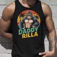 Daddy Rilla Gorilla Dad 父の日ギフト お父さんへのギフト タンクトップ 彼への贈り物