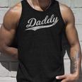 Daddy 野球スクリプト カーシブ ジャージスタイル お父さん 父の日 タンクトップ 彼への贈り物