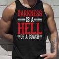 Darkness Is A Hell Of A Coach やる気を引き出す考え方 タンクトップ 彼への贈り物