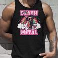 Death Metal Grim Reaper ピンクユニコーン ファニーヘビーメタル タンクトップ 彼への贈り物