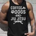 Divertidos Perros De Café Jiu Jitsu Y Artes Marciales Jiu Camiseta sin mangas Regalos para él