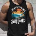 I Don't Need Wings I Have Aurfurfboard For Men タンクトップ 彼への贈り物