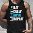 Eatleep Apex リピートシャツ 面白いモチベーションギフト タンクトップ 彼への贈り物