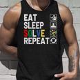 Eatleepolve Repeat キューブゲーム ルービックtシャツ タンクトップ 彼への贈り物