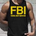Fbi – 連邦戦利品検査官xオンリーラブデートファンアイロニー タンクトップ 彼への贈り物
