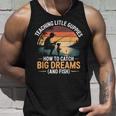 Fishing Dad How Catch Big Dreams 面白い父の日のギフト タンクトップ 彼への贈り物