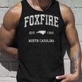 Foxfire ノースカロライナ Nc ビンテージ アスレチック スポーツデザイン タンクトップ 彼への贈り物
