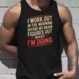 Gym Workout Weightlifting Humor Fitness Training Gear タンクトップ 彼への贈り物
