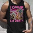 Lesbians Cat Owner Lesbians Eat What タンクトップ 彼への贈り物