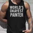 Painting Painter World's Okayest Painter タンクトップ 彼への贈り物