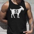 Goat 51 GOATナンバーフィフティワンヤギ タンクトップ 彼への贈り物