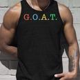 Goat Greatest Of All Time レインボーオールインチャンピオンtシャツ タンクトップ 彼への贈り物