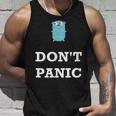 Golang Gopher プログラミング ユーモア Don't Panic Coding Developer タンクトップ 彼への贈り物