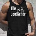 The Goodfather 父の日 ギフト グラフィック ホワイト タンクトップ 彼への贈り物