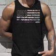 Husband Daddy Protector Hero American Flag Cool Dad タンクトップ 彼への贈り物