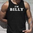 I'm Billy 私はビリーです I Am Billy タンクトップ 彼への贈り物