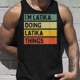 I'm Latika Doing Latika Things 面白い名言 タンクトップ 彼への贈り物